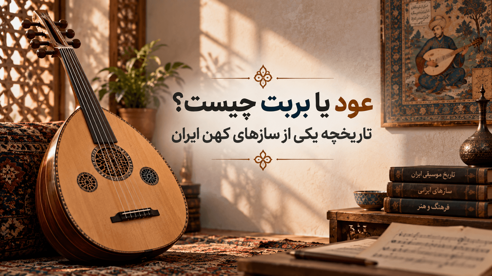 🎵 عود یا بربت چیست؟ تاریخچه یکی از سازهای کهن ایران