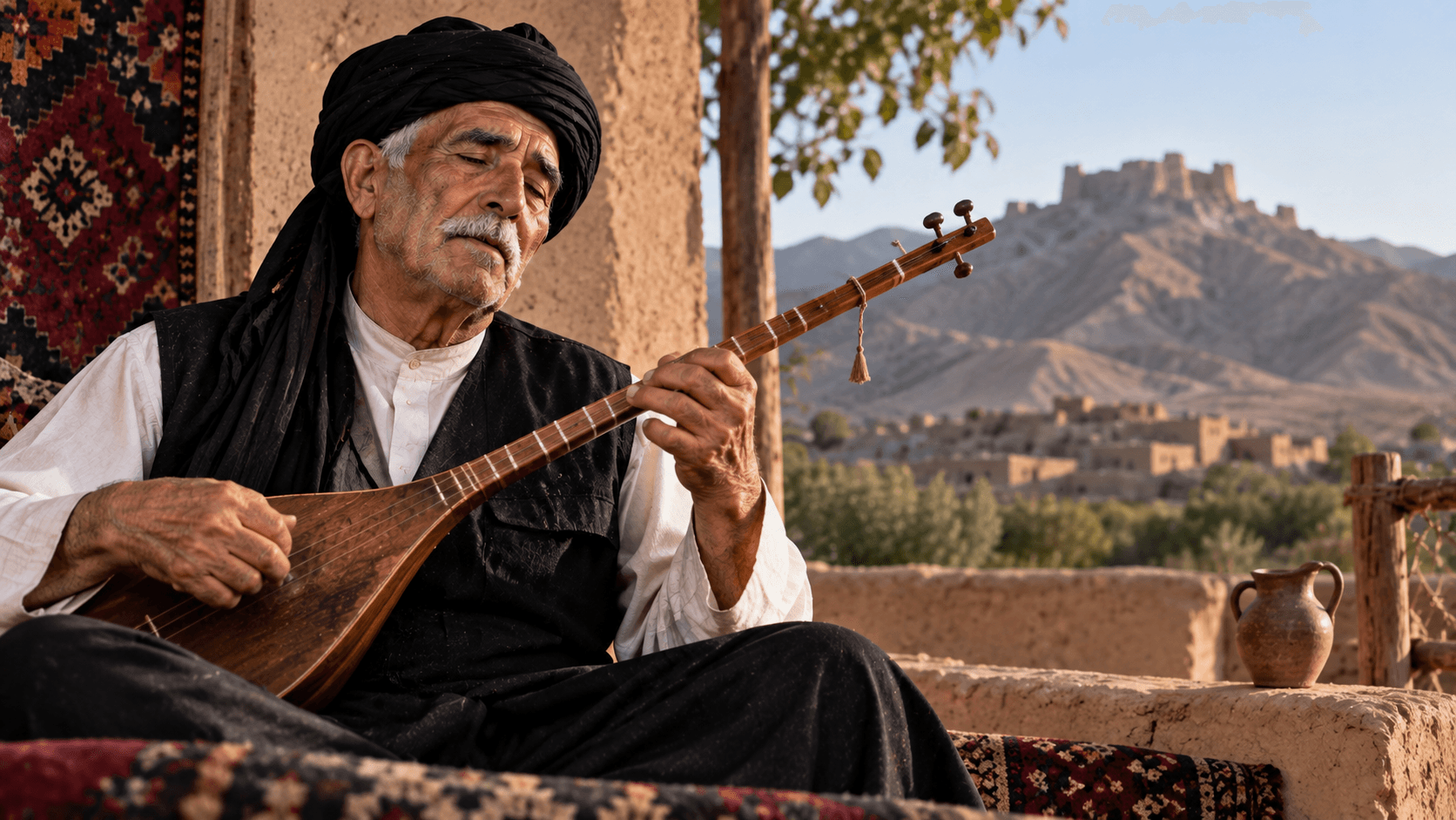 🪕 دوتار خراسان؛ ساز، شیوه نوازندگی و میراث بخشی‌ها
