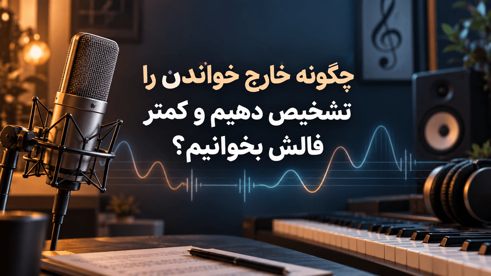 🎤 چگونه خارج خواندن را تشخیص دهیم و کمتر فالش بخوانیم؟