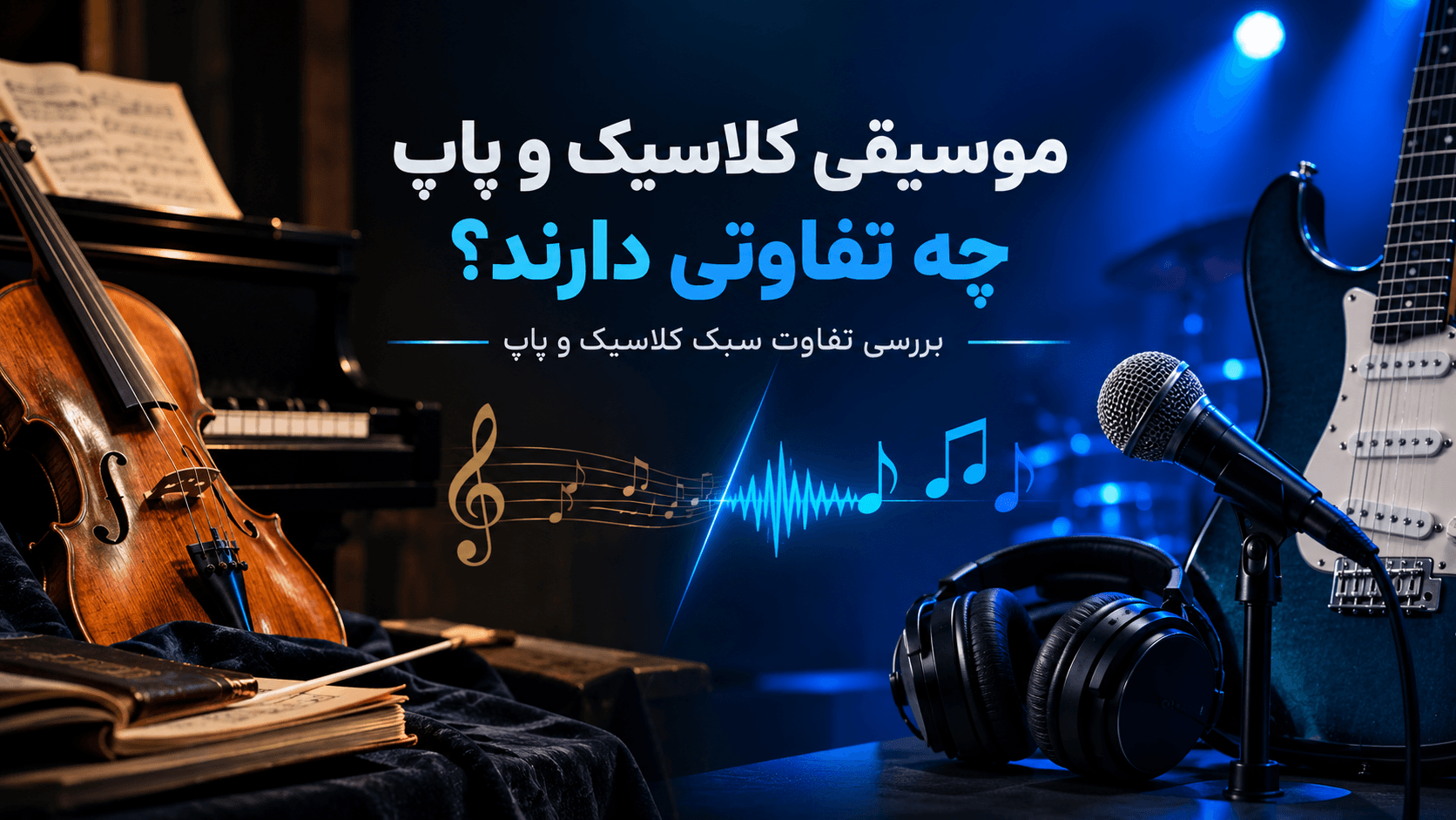 موسیقی کلاسیک و پاپ چه تفاوتی دارند؟ بررسی تفاوت سبک کلاسیک و پاپ